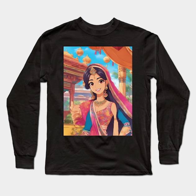 Indian collection of stylish Long Sleeve T-Shirt by animegirlnft